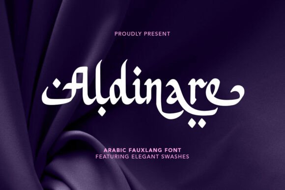 Aldinare: A Bold Statement in Arabic Typography