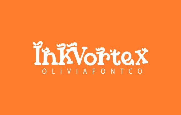 Font That Captures Romance and Rhythm: Inkvortex