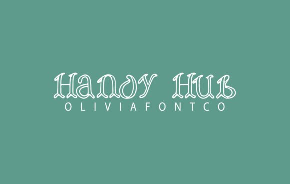 Handy Hub: A Font That Adds Romance to Branding