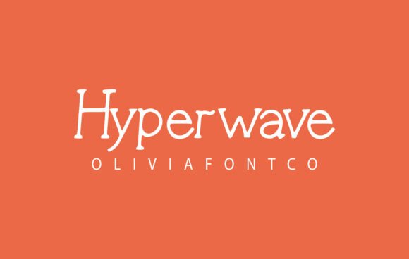 Hyperwave: A Serif Font That Adds Romance to Every Project