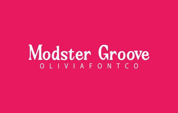 Modster Groove: A Serif Font That Elevates Your Brand