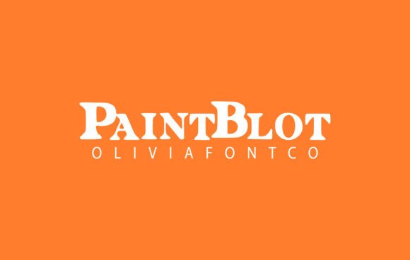 Paintblot: A Serif Font for Editorial Elegance