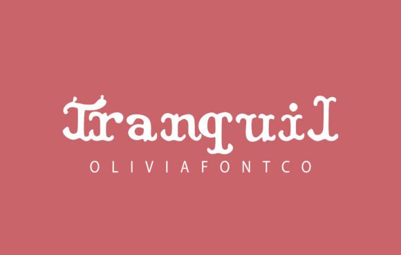 Tranquil: A Font That Breathes Calm Into Your Editorial Design