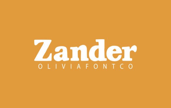 Zander Font for Campaign Design